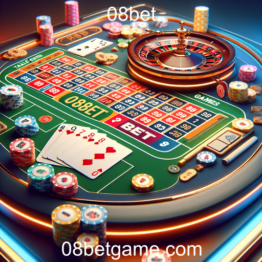 Descubra a Categoria de Mesas no 08bet: Entretenimento e Estratégia em Cada Jogada